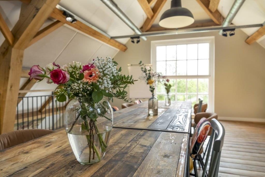 Exclusief vergaderen bij de Weidehoeve